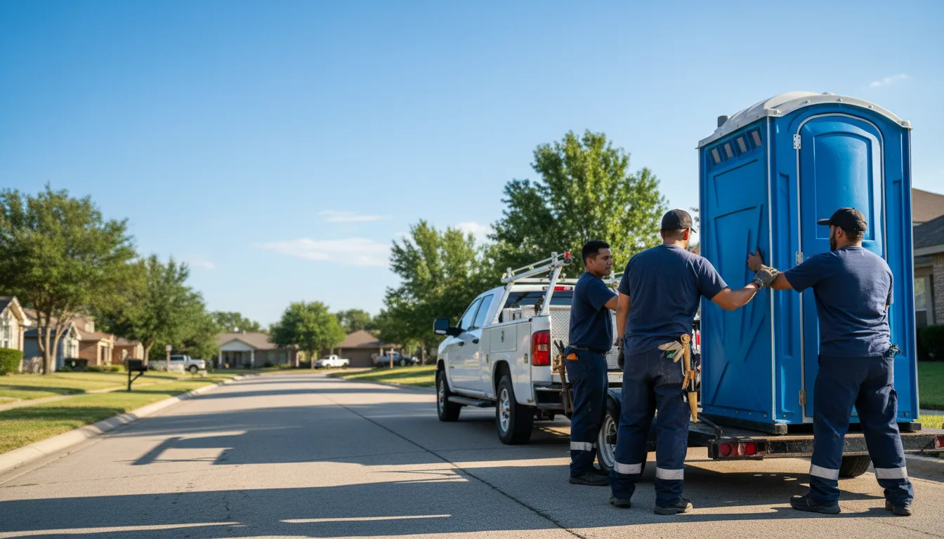 Portable Toilet Rental in Melcher Dallas, IA near me